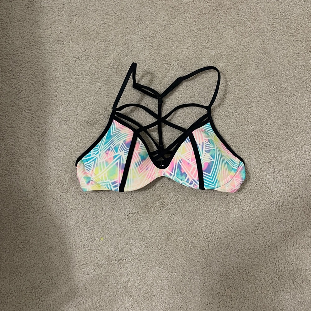 Pink Victorias Secret swim top